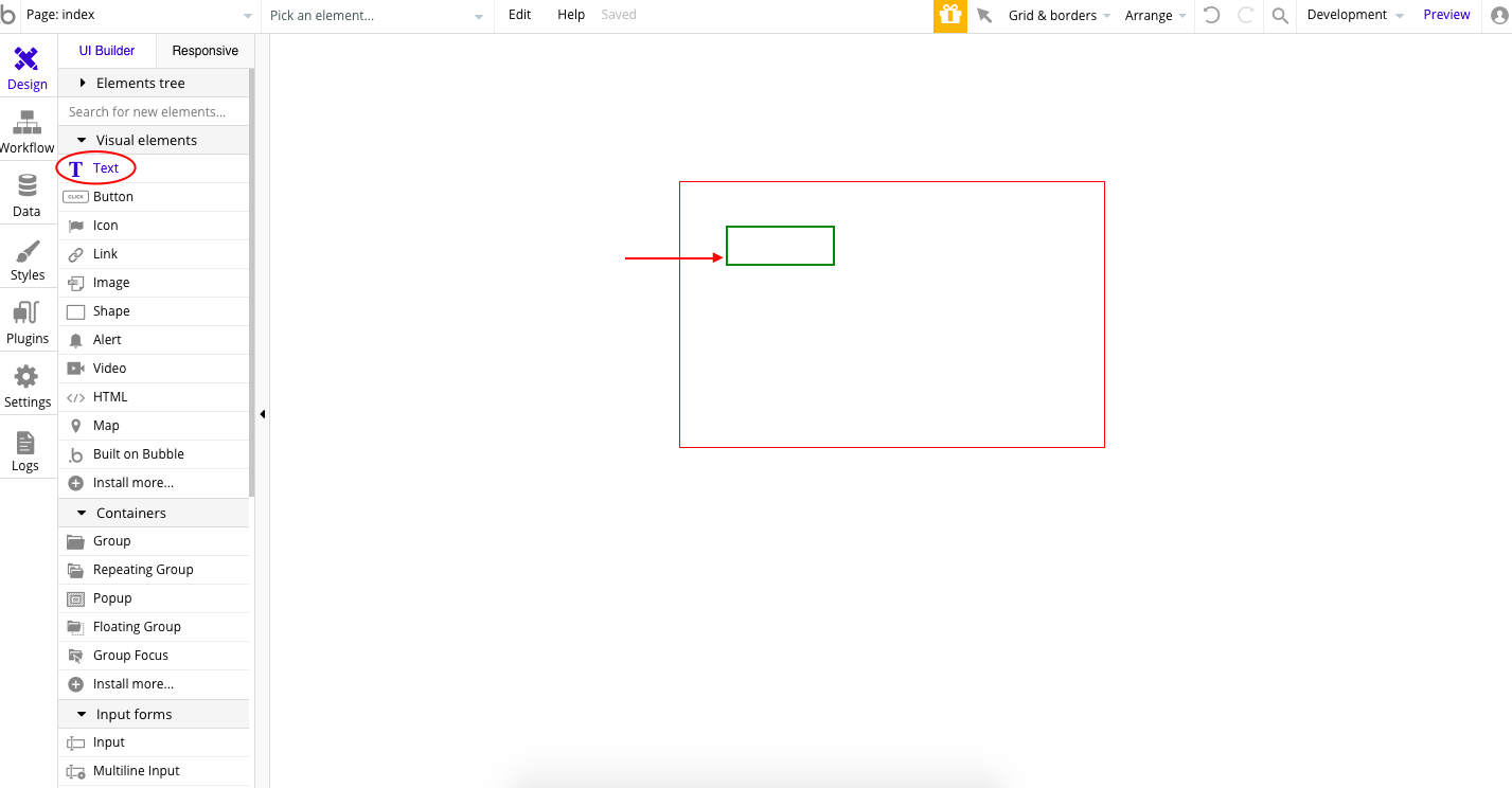 Click, release, and draw